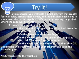Visual Programming | PPTX