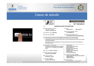 DIAPOSITIVA 54
Casos de estudio
© Javier Soriano
 