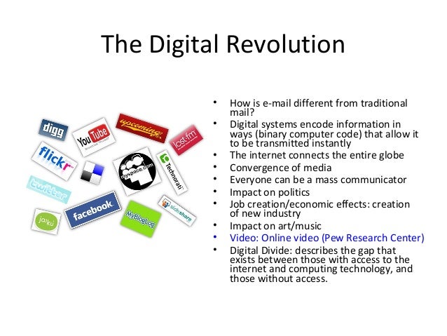 Causes and effects of computer revolution