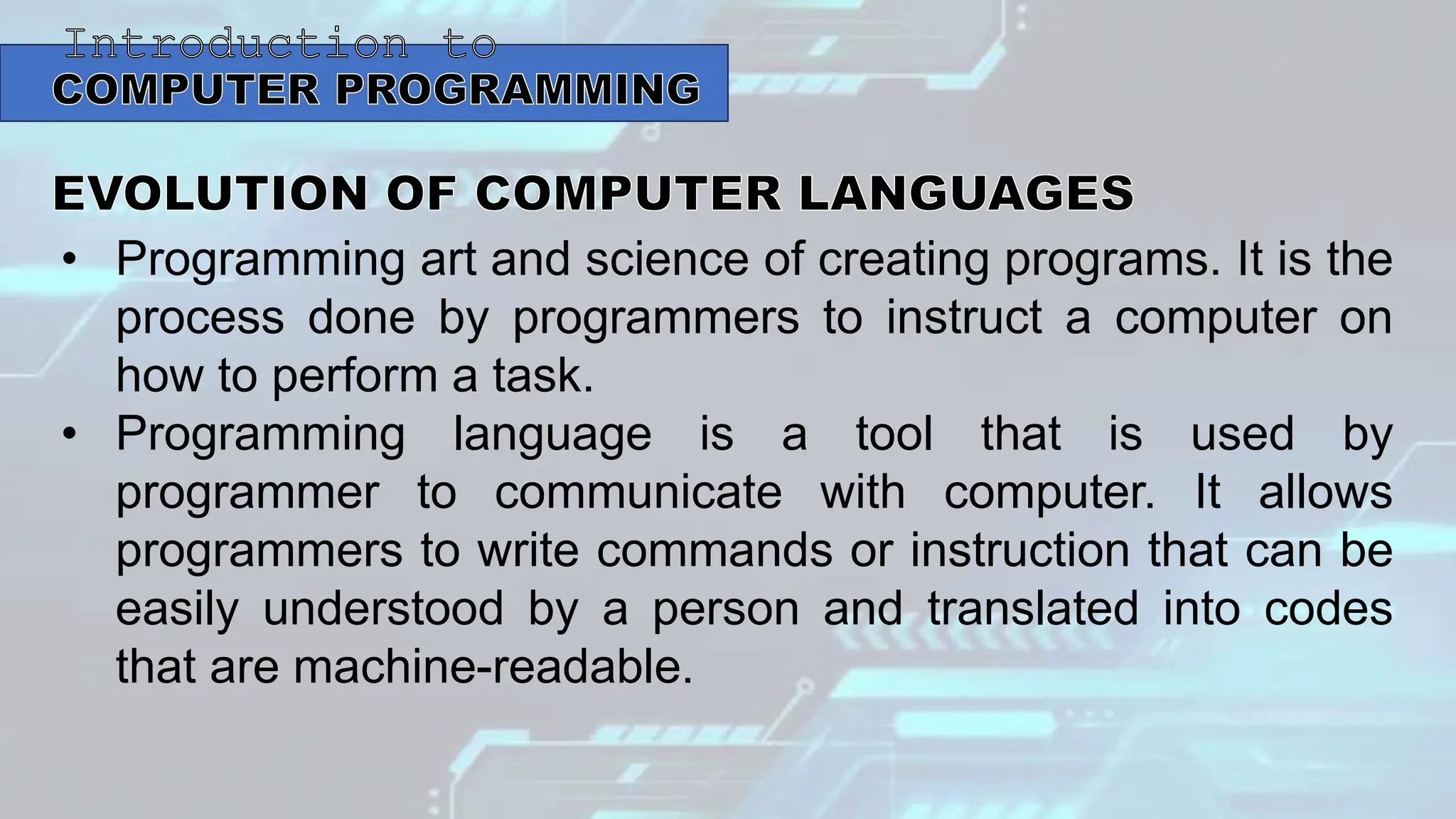 COMPUTER 10 QUARTER 1 LESSON 1 K12 LESSON | PPTX