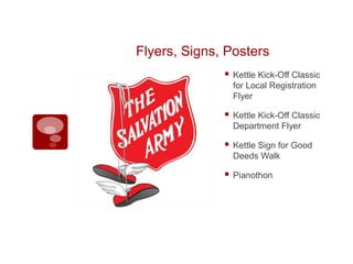 Flyers, Signs, PostersKettle Kick-Off Classic for Local Registration Flyer Kettle Kick-Off Classic Department FlyerKettle Sign for Good Deeds WalkPianothon