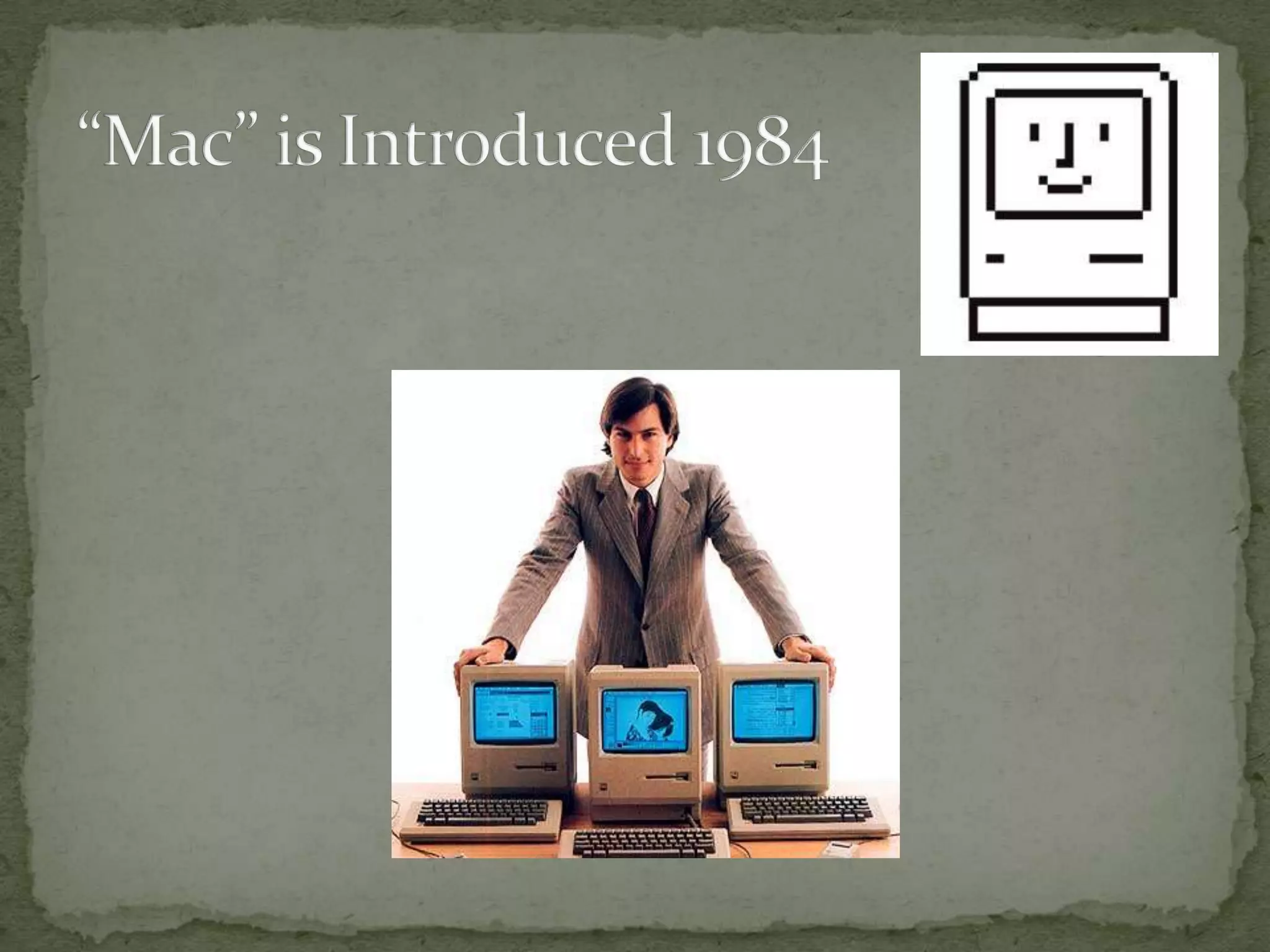 “Mac” is Introduced 1984