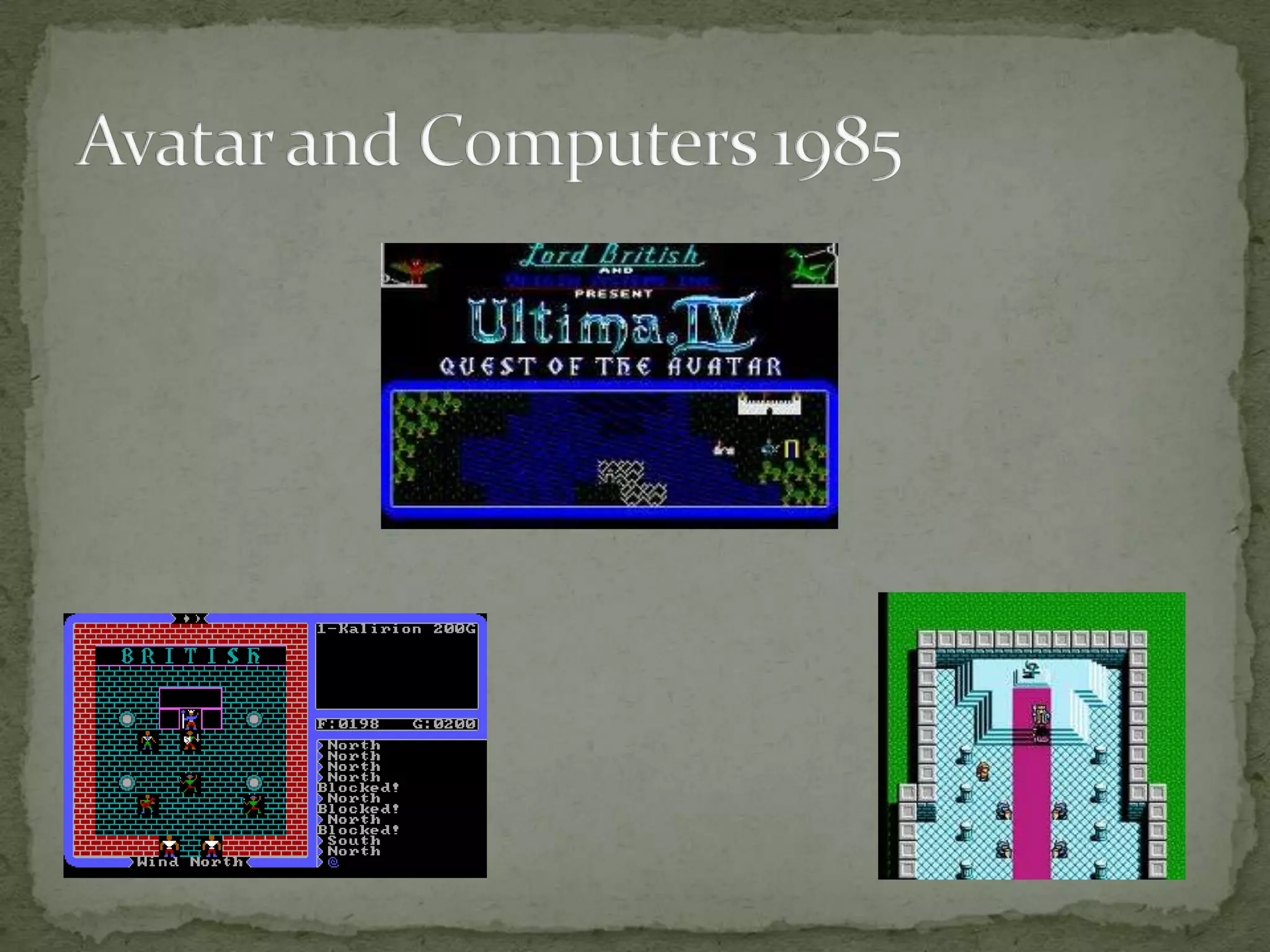 Avatar and Computers 1985