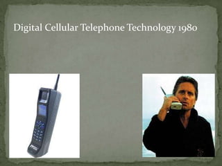 Digital Cellular Telephone Technology 1980 