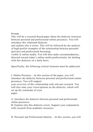 COM 540 Final Project I Brand Identity Paper Guidelines and.docx