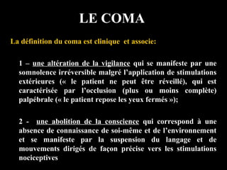 Coma | PPT
