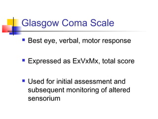 Coma | PPT