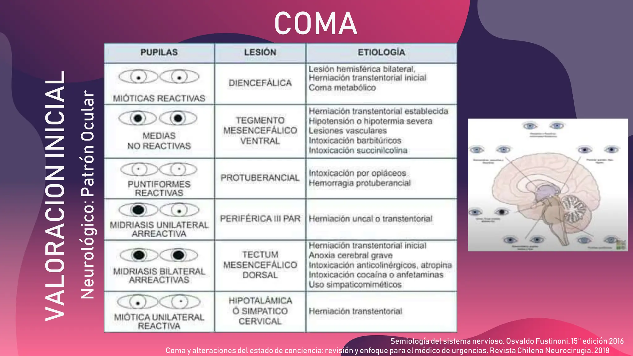 Coma y alteracion del estado de conciencia | PPTX