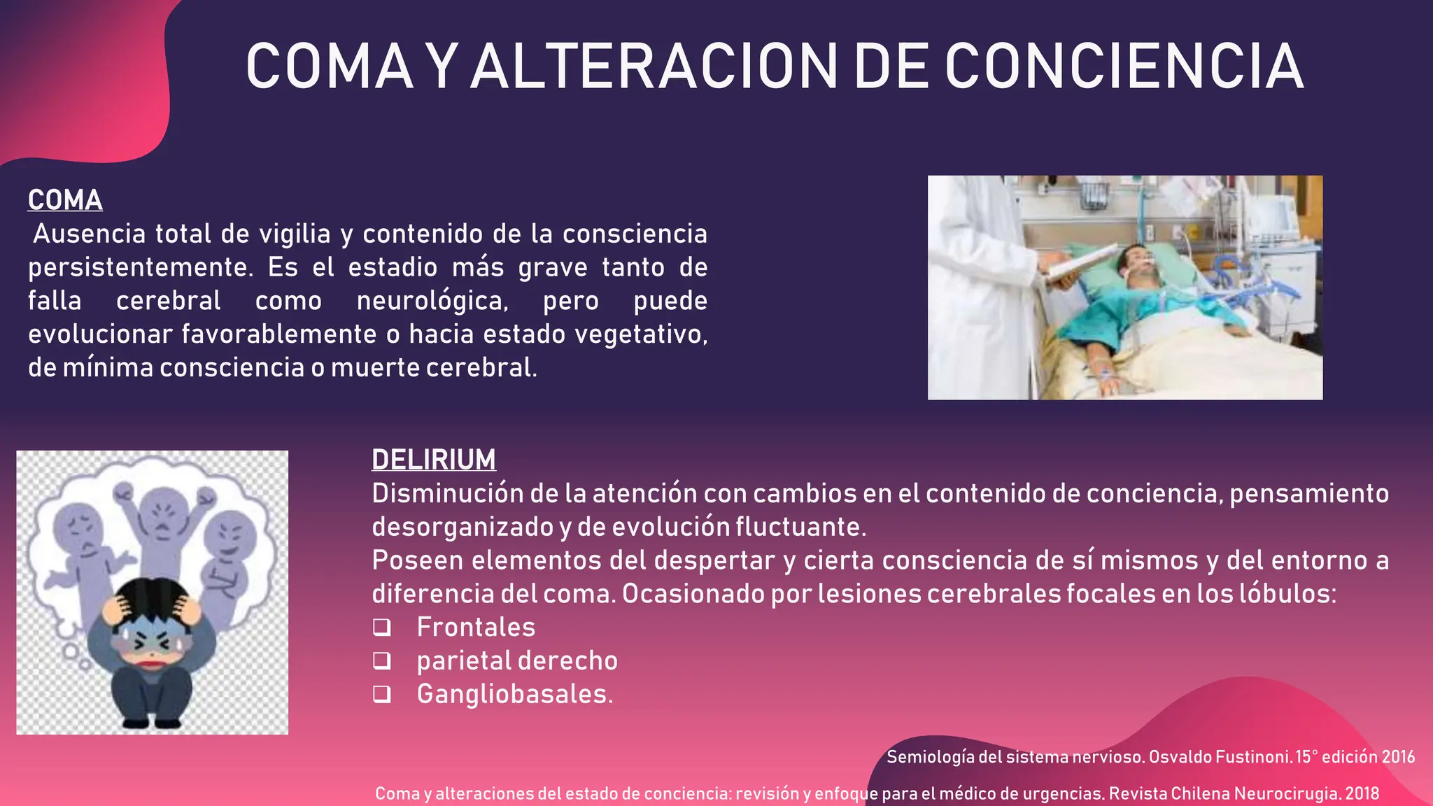 Coma y alteracion del estado de conciencia | PPTX