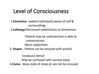COMA AND altered mental status ppt.pptx