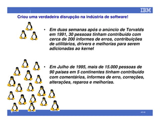 Open Source na IBM (palestra efetuada no Comaer 2008)
