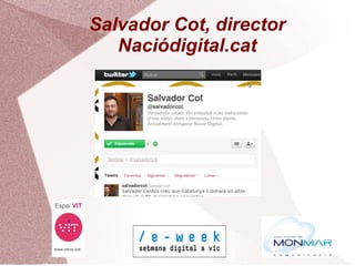 Salvador Cot, director Naciódigital.cat 