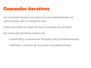 Date today;
...
switch (today.m) {
case 1: System.out.print("JAN"); break;
case 2: System.out.print("FEB"); break;
...
case 11: System.out.print("NOV"); break;
case 12: System.out.print("DEC");
}
Comando case: Java
 
