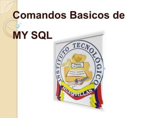 Comandos Basicos de
MY SQL
 