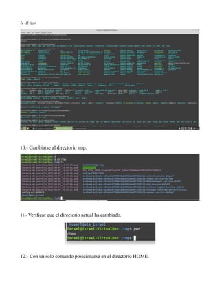 Comandos basicos linux mint | PDF