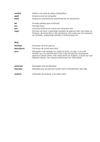 Comandos básicos linux