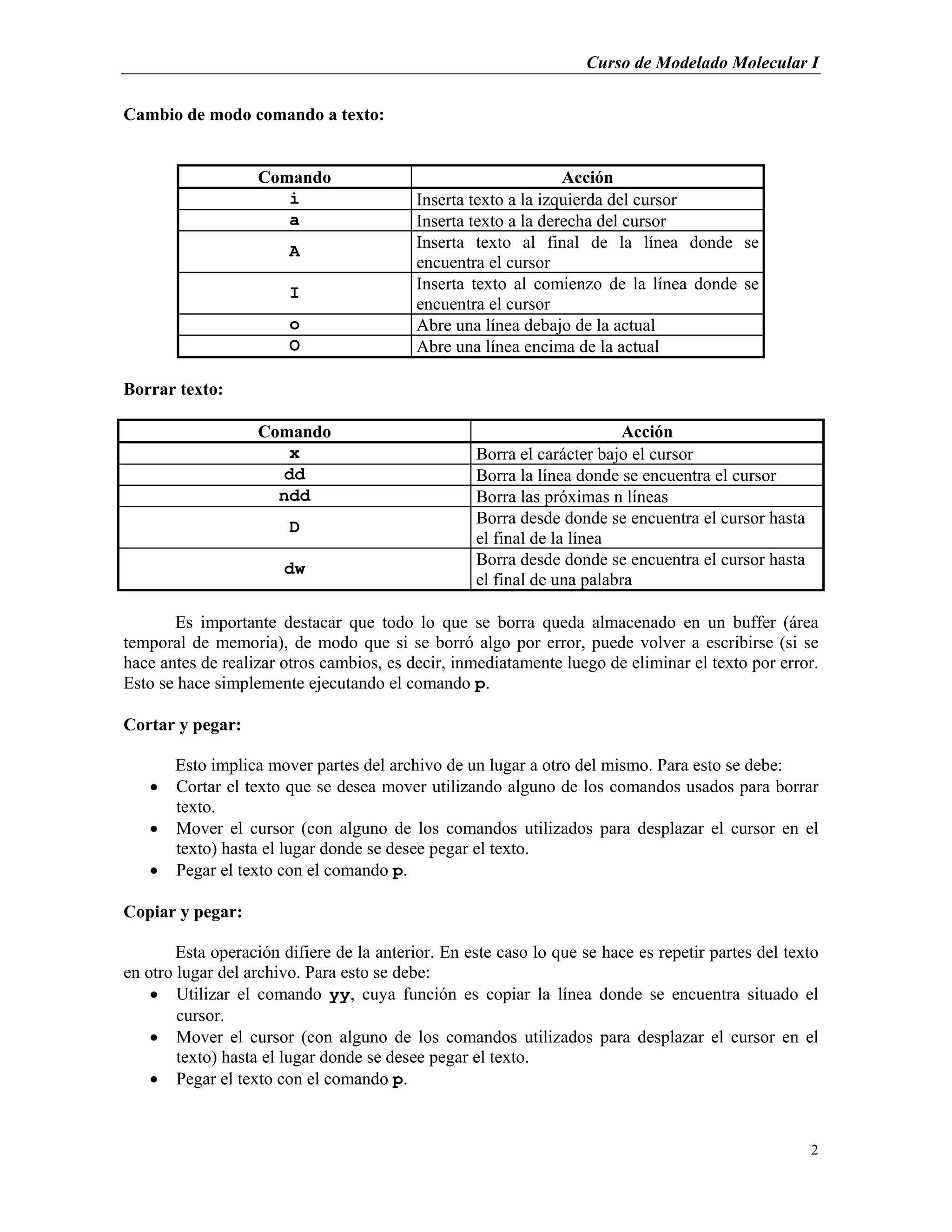 Comandos editor vi - LINUX | PDF | Operating Systems | Computer ...
