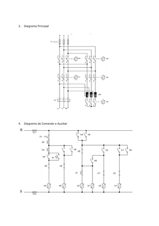 3.   Diagrama Principal




4.   Diagrama de Comando e Auxiliar
 