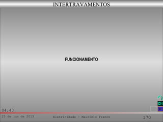 25 de jun de 2013 Eletricidade - Maurício Franco 170
04:43
INTERTRAVAMENTOS
FUNCIONAMENTO
 