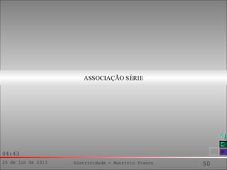 25 de jun de 2013 Eletricidade - Maurício Franco 50
04:43
ASSOCIAÇÃO SÉRIE
 