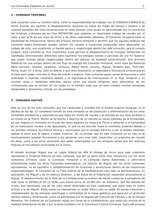 Comandos estelares | PDF