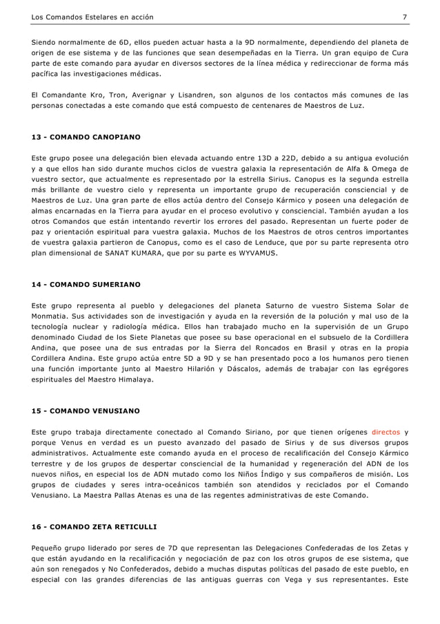 Comandos estelares | PDF