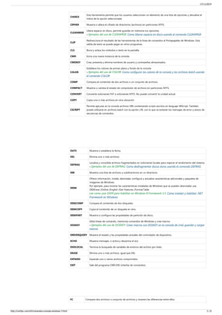 Comandos ms dos | PDF