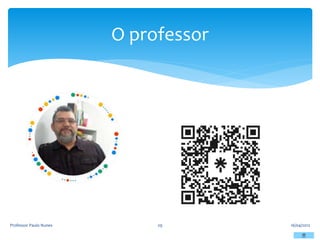 O professor
16/04/2012
Professor Paulo Nunes 29
 