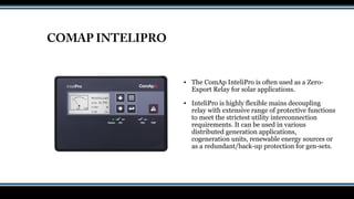 ComAp Protection Relay | Protection Relay | PPT