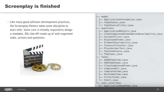 ScreenPlay Design Patterns for QA Automation | PPTX