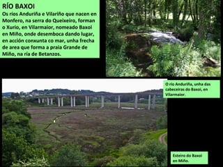 Vista sobre Curtis desde a
Cova da Serpe.
Aproveitamento agro-
gandeiro na serra.
 