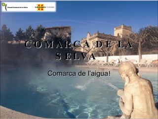 COMARCA DE LA SELVA Comarca de l’aigua ! 