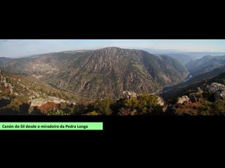 Canón do Sil desde o miradoiro da Pedra Longa
 