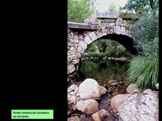 Ponte romana da Cavadosa
no río Seixo.
 
