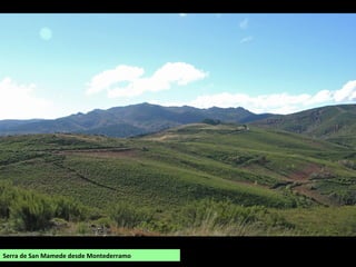 Serra de San Mamede desde Montederramo
 