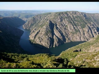 Os Peares, lugar de encontro do Miño co Sil
 