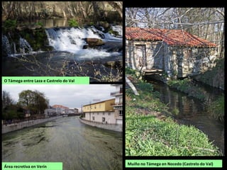 Área recretiva en Verín
Muíño no Támega en Nocedo (Castrelo do Val)
O Támega entre Laza e Castrelo do Val
 