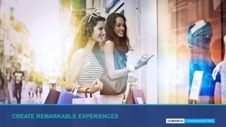 CREATE REMARKABLE EXPERIENCES
 