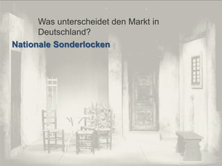 © PROJECT CONSULT Unternehmensberatung Dr. Ulrich Kampffmeyer GmbH 2011

/ Autorenrecht: <Vorname Nachname> Dez-13 / Quelle: PROJECT CONSULT 2

Was unterscheidet den Markt in
Deutschland?
Nationale Sonderlocken

© PROJECT CONSULT 2002

Von DMS und ECM zu EIM – ein Monolog in 6 Aufzügen

Dr. Ulrich Kampffmeyer

Fachkongress ECM/DMS 2013

136

 