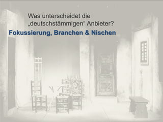 © PROJECT CONSULT Unternehmensberatung Dr. Ulrich Kampffmeyer GmbH 2011

/ Autorenrecht: <Vorname Nachname> Dez-13 / Quelle: PROJECT CONSULT 2

Was unterscheidet die
„deutschstämmigen“ Anbieter?
Fokussierung, Branchen & Nischen

© PROJECT CONSULT 2002

Von DMS und ECM zu EIM – ein Monolog in 6 Aufzügen

Dr. Ulrich Kampffmeyer

Fachkongress ECM/DMS 2013

138

 
