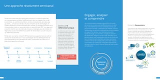 6 7
Le parcours client n’est plus aujourd’hui centré sur un canal en particulier.
Les consommateurs achètent indifféremment dans un magasin, via un site
e-commerce, un commercial itinérant, via leurs smartphones, dans des pop
up stores, ... Un parcours de plus en plus complexe où les technologies ne
cessent d’évoluer et s’interconnectent pour dresser un paysage omnicanal où le
consommateur reste roi, aussi bien dans un cadre B2B que B2C. Une approche
Customer Centric qui a fait naître de nouveaux challenges pour les retailers et
négociants soucieux de piloter leurs points de vente depuis un outil unique et
un référentiel centralisé.
Pensé avec nos clients, Comarch ERP Standard vous apporte tous les outils et
ressources nécessaires pour vous accompagner dans le développement de
votre entreprise et vous permettre de mieux comprendre vos clients sur la
base d’une approche omnicanal.
Une approche résolument omnicanal
Réseau de
magasins
EDI
e-commerce
Vente à
domicile
Extranet
E-mail
m-commerce
Téléphone
Marketplaces
Fax/Mail
Zoom sur le
référentiel unique
Le référentiel est la clé de voûte
du système d’information. Celui-
ci réunit toutes les références
produits de l’entreprise et
peut contenir des dizaines de
milliers d’articles, représentant
des millions de données. Le
référentiel unique va alimenter
l’ensemble des applications de
l’entreprise. Sa gestion depuis
un outil unique tel que l’ERP est
synonyme de gain de temps, de
productivité et de sécurité.
Les consommateurs passent aujourd’hui d’un point
de contact à un autre, sans préférence pour un canal
final. Une expérience riche et complexe à la fois qu’il
faut pouvoir recueillir, comprendre et analyser. Pouvoir
comprendre les besoins et attentes des consommateurs
est aujourd’hui devenu une nécessité plus qu’un
simple avantage concurrentiel. Le module Comarch
BI, nativement intégré à Comarch ERP Standard, vous
permet d’avoir une connaissance fine de vos clients, de
leurs comportements d’achats, canal par canal, pour
en faire à terme des ambassadeurs de votre marque.
Une ambition qui passe par une gestion avancée des
données clients et par la mise en place des bons leviers
de fidélisation.
Engager, analyser
et comprendre
Comarch Datacenters
Propriétaire de ses propres datacenters, au nombre
de 6 et tous situés en Europe dont un sur Lille,
Comarch propose des solutions d’hébergement
à haute valeur ajoutée. Des solutions qui vous
permettront de vous affranchir des problématiques
IT. Nous vous garantissons la disponibilité des
données, l’accessibilité aux applications et vous
permettons d’ajuster vos besoins en fonction de la
croissance naturelle de votre entreprise.
+ TÉLÉCHARGEZ LE LIVRE
BLANC ERP & E-COMMERCE
sur comarch.fr
Customer
Centric
 