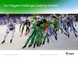 Our biggest challenges looking forward
Workshop KPN - Comarch18 Comarch Telecom Brunch | KPN S&I B2B
 