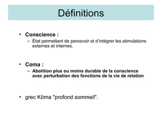 Comprehensive Overview of Coma: Definitions, Causes, Management, and ...