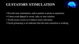 Coma Stimulation Techniques 