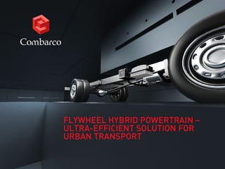 Flywheel hybrid powertrain
