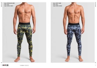 combatcollection
combatcollection
53 54
COMBAT SPATS
GR1PS
GR1PS
Name: WOODLAND CAMO
Color: camo
Code: G10700 - 000101
Name: NIGHT CAMO
Color: camo
Code: G10700 - 000102
 