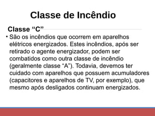 Combate incendio extintores classes de incendio | ODP
