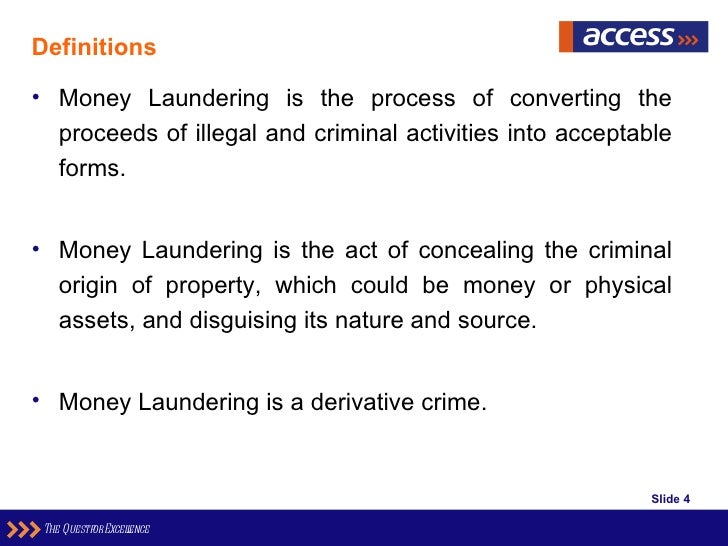Gatekeeper Definition Money Laundering