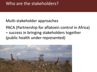 Combating aflatoxins: Can we win the war?