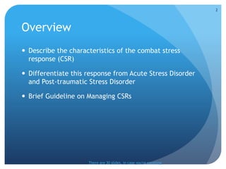 Normal and Abnormal Responses to the stress of combt.pptx